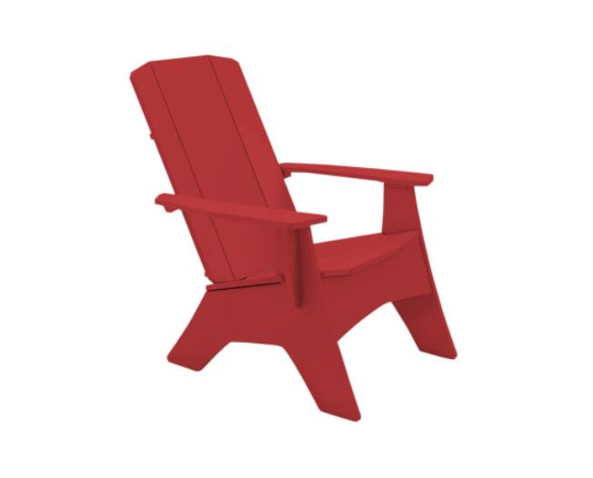 Red plastic adirondack online chairs walmart